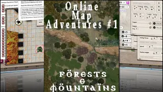 Fantasy Grounds - Map Adventures #1 - Forests & Mountains (Map and Token Pack)