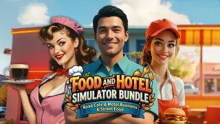 Food And Hotel Simulator Bundle: Road Cafe & Motel Business & Street Food - Switch