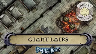 Fantasy Grounds - Pathfinder RPG - Pathfinder Flip-Mat - Giant lairs