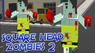 Square Head Zombies 2 - FPS Game