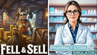 Fell & Sell + Pharmacy Store Simulator