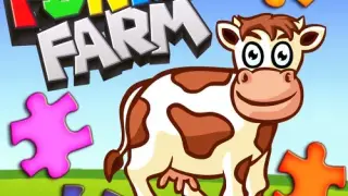 Funny Farm Animal Jigsaw Puzzle Game for Kids and Toddlers - Switch