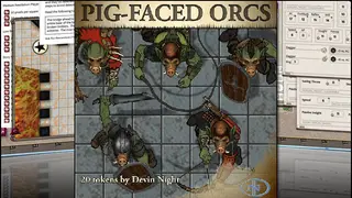 Fantasy Grounds - Pig Faced Orcs (Token Pack)