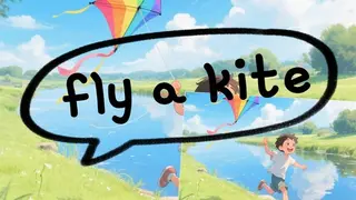 fly a kite