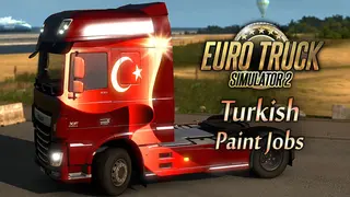 Euro Truck Simulator 2 - Turkish Paint Jobs Pack