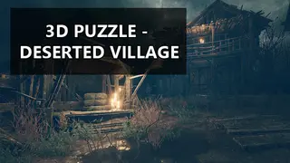 3D PUZZLE - Deserted Village
