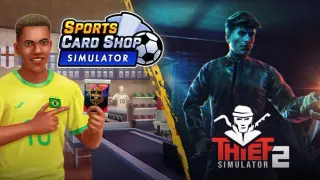 Sports Card Shop Simulator x Thief Simulator 2