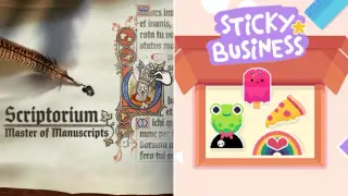 Sticky Business x Scriptorium