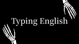 Typing English