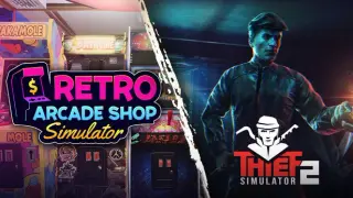 Retro Arcade Shop Simulator x Thief Simulator 2