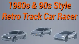 1980s & 90s Style - Retro Track Car Racer
