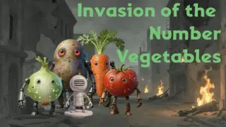 Invasion of the Number Vegetables