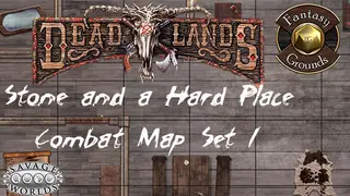 Fantasy Grounds - Stone and a Hard Place Combat Map Set 1 (Map Pack)