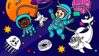 Kid's Art Coloring Book - Switch