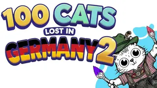 100 Cats Lost in Germany 2 Find & Color