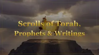 Scrolls of Torah, Prophets & Writings