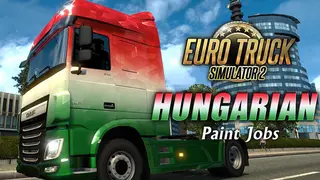 Euro Truck Simulator 2 - Hungarian Paint Jobs Pack
