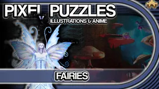Pixel Puzzles Illustrations & Anime - Jigsaw Pack: Fairies