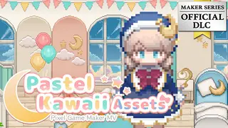 Pixel Game Maker MV - Pastel Kawaii Assets