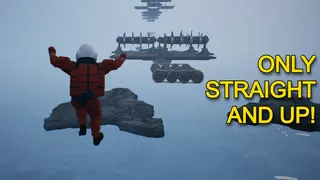 Only Straight and Up!