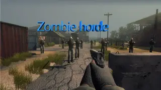 Zombie horde