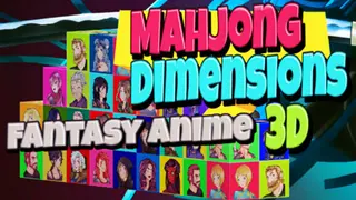 Mahjong Dimensions 3D - Fantasy Anime