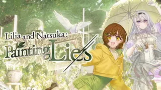 Lilja and Natsuka Painting Lies