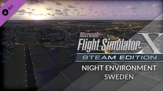 FSX Steam Edition: Night Environment: Sweden Add-On