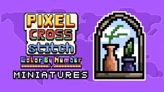 Pixel Cross Stitch: Miniatures - Switch