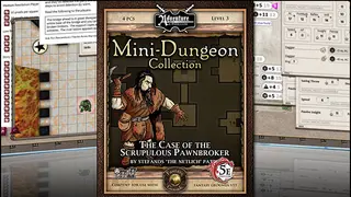 Fantasy Grounds - Mini-Dungeon #013: The Case of the Scrupulous Pawnbroker (5E)