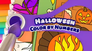 Color by Numbers - Halloween