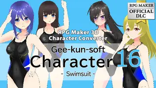 RPG Maker 3D Character Converter - Gee-kun-soft character 16 Swimsuit