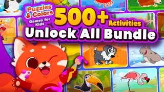 Puzzles & Colors Game for Kids 500+ Activities Unlock All Bundle - Switch