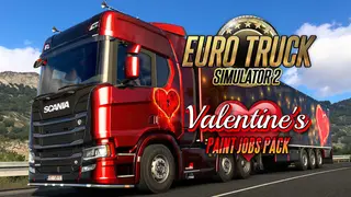 Euro Truck Simulator 2 - Valentine's Paint Jobs Pack
