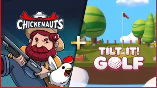 Tilt It! Golf + Chickenauts