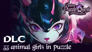 33 Animal Girls in Puzzle - Switch