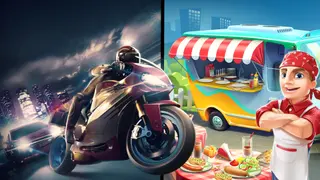 Moto Rush GT + Food Truck Tycoon - Xbox One