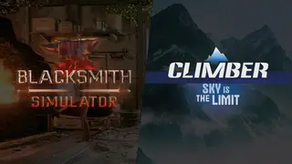 Climber and Blacksmith Simulator