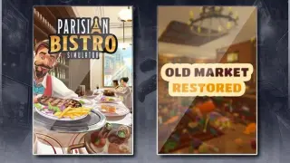 Parisian Bistro Simulator & Old Market Restored