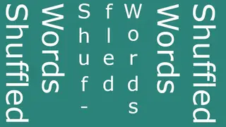 Shuffled Words