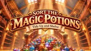 Sort the Magic Potions: Tidy Up and Shelve