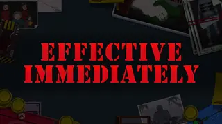 Effective Immediately