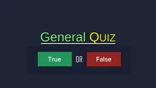 General Quiz - True OR False - Xbox One