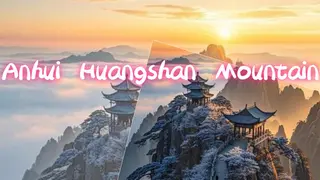 Anhui Huangshan Mountain