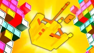 Fortress Building Puzzle - Galaxy Cube Tower Simulator Game - Switch