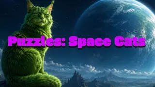 Puzzles: Space Cats