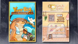 Your Big, Cute Monster Farm & Cats & Cups