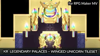 RPG Maker MV - KR Legendary Palaces - Winged Unicorn Tileset