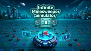 Infinite Minesweeper Simulator