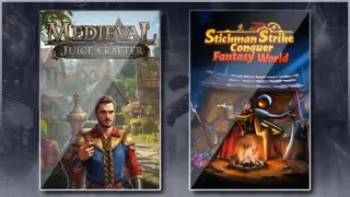 Medieval Juice Crafter & Stickman Strikes: Conquer Fantasy World